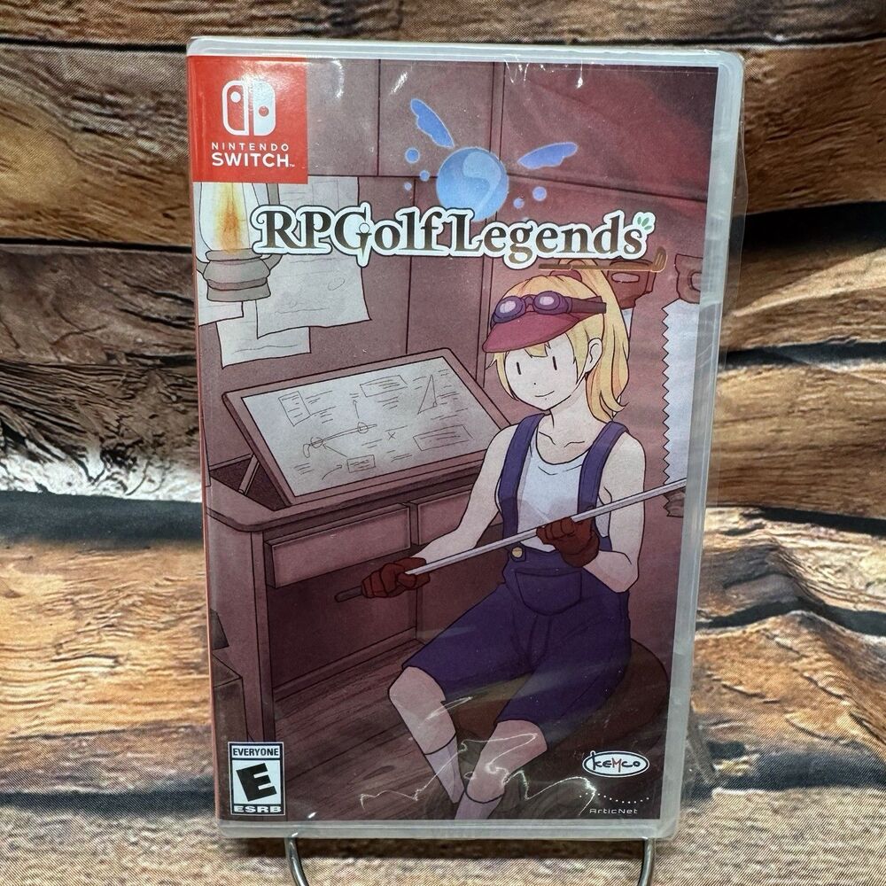 RPGolf Legends Nintendo Switch Limited Run Games LRG Physical NEW SEALED Rare